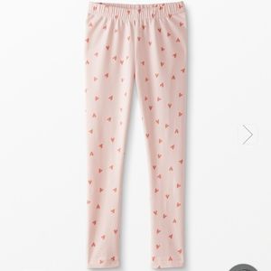 Hanna Andersson NWT heart print leggings